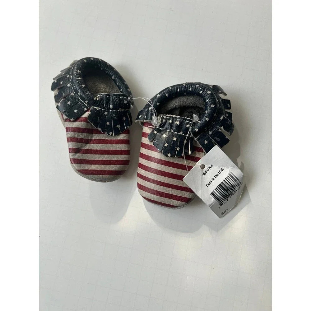 NEW - Born in the USA Freshly Picked Moccasin Size 3